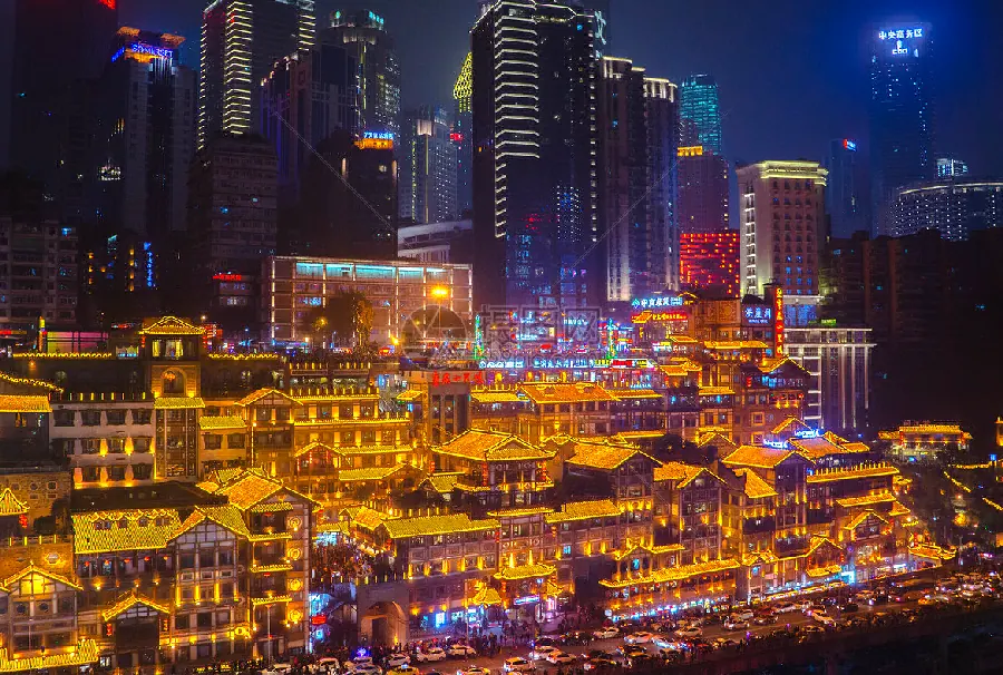 博物馆与老街：重庆文化一日游示意图